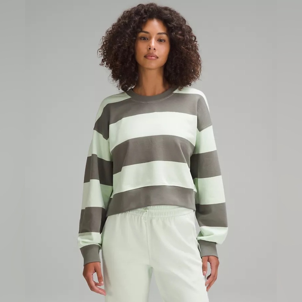 Lululemon Perfectly Oversized Cropped Crew